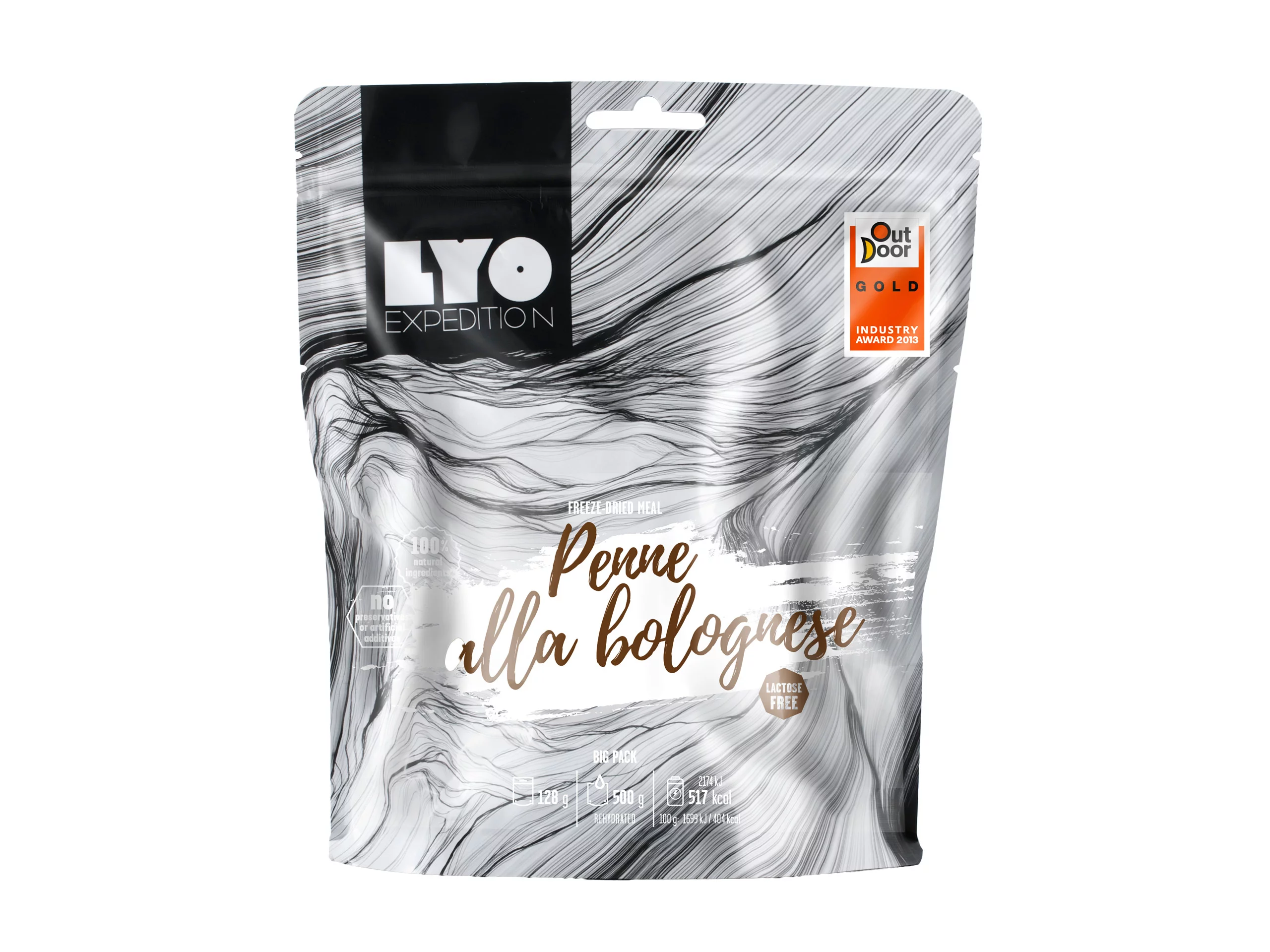 Zdjęcie produktu Żywność liofilizowana LyoFood Penne bolognese 500 g (KE-D07M-1A2)
