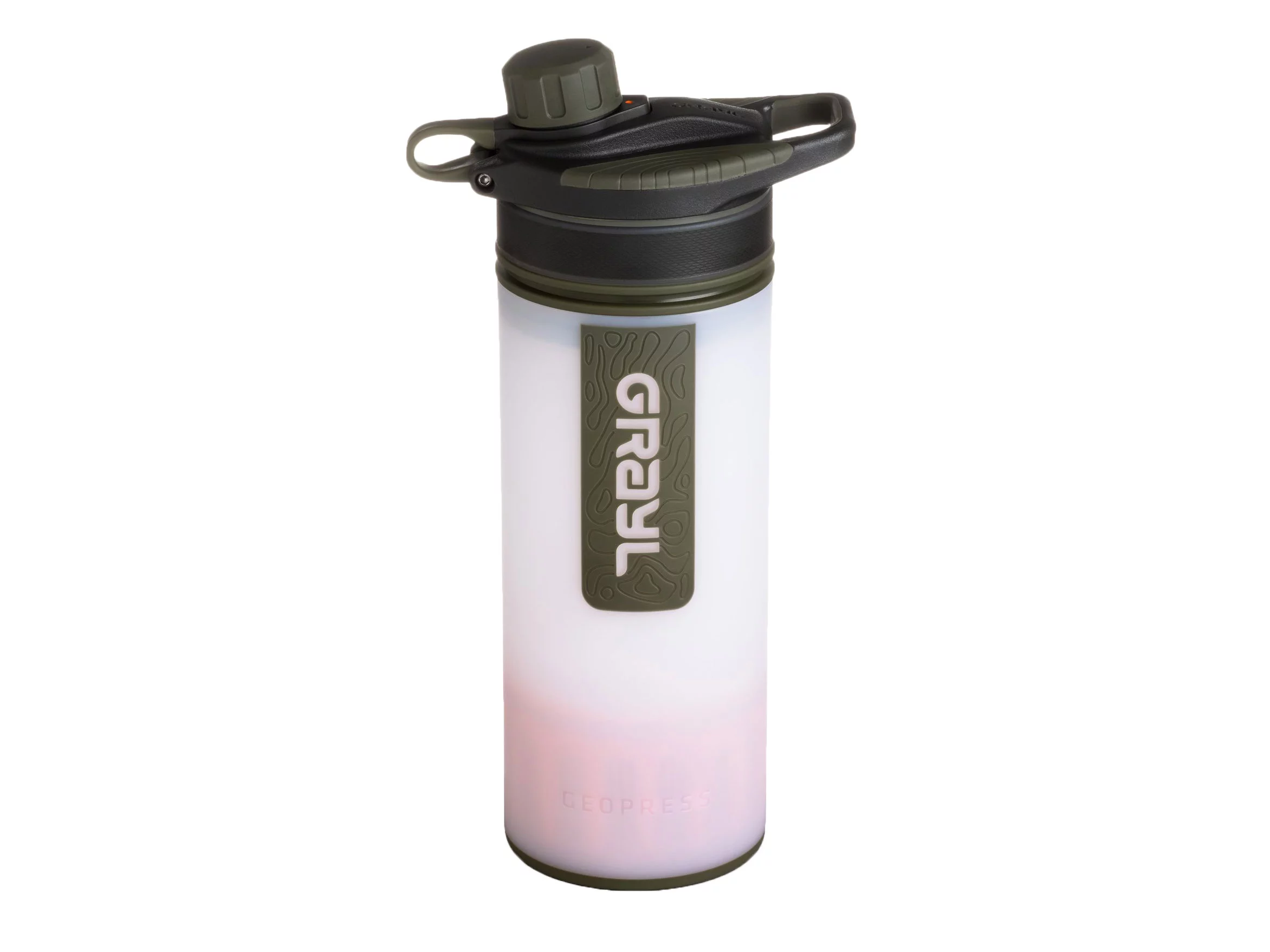 Zdjęcie produktu Butelka filtrująca Grayl GeoPress biała (400-WHT)