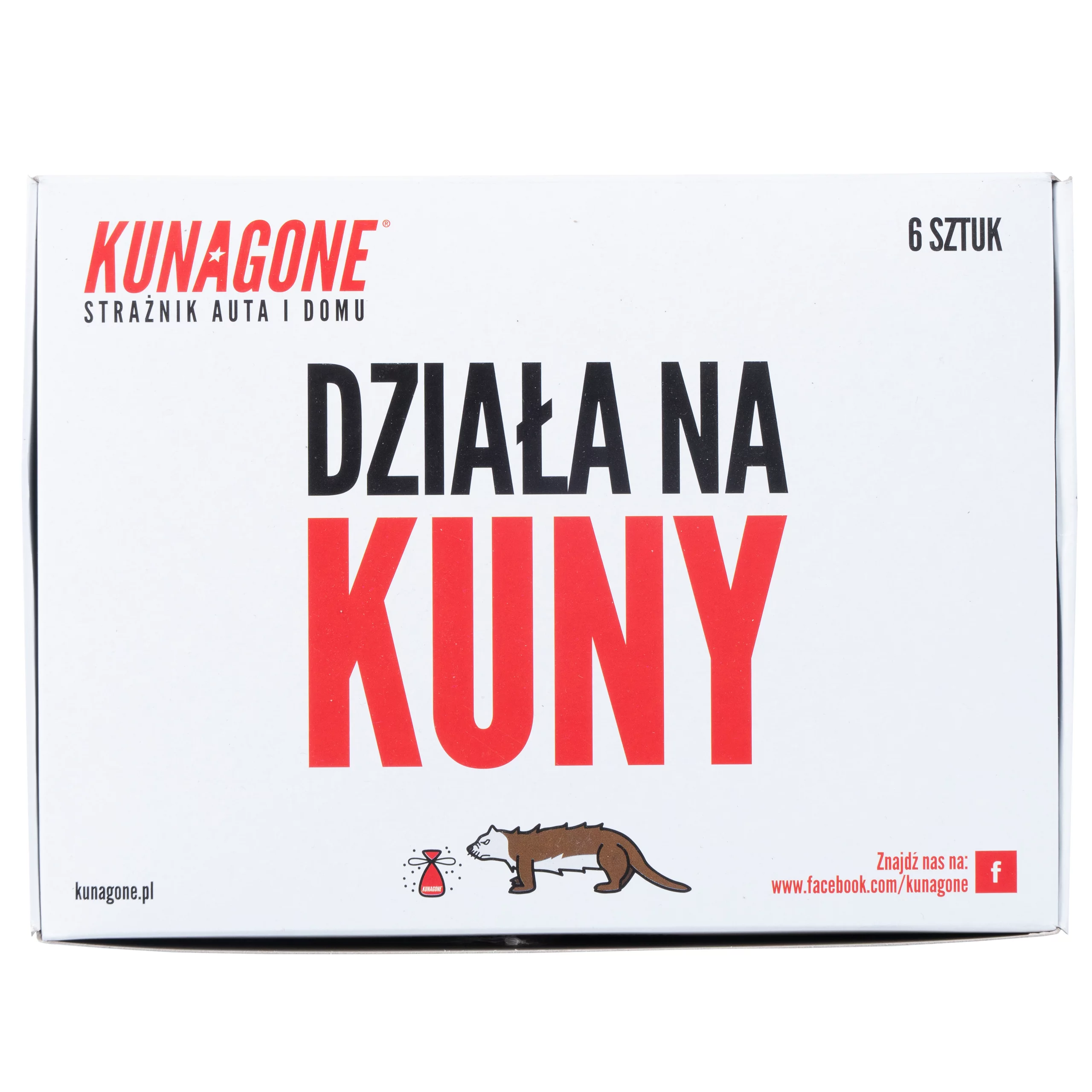 Zdjęcie produktu Naturalny odstraszacz Kunagone na kuny 6 - pak (KUN05PL)