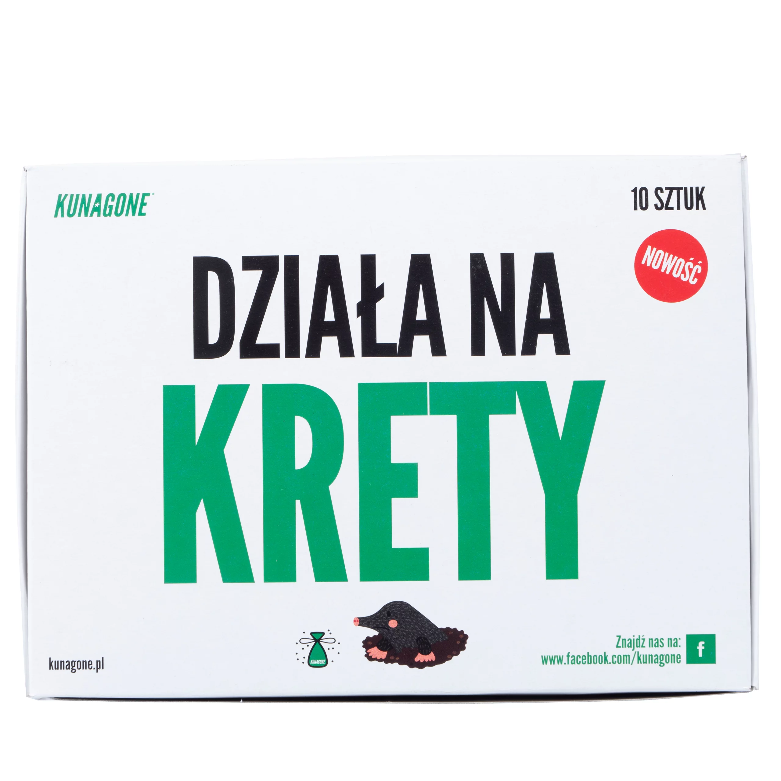 Zdjęcie produktu Naturalny odstraszacz Kunagone na krety 10 - pak (KR01PL)