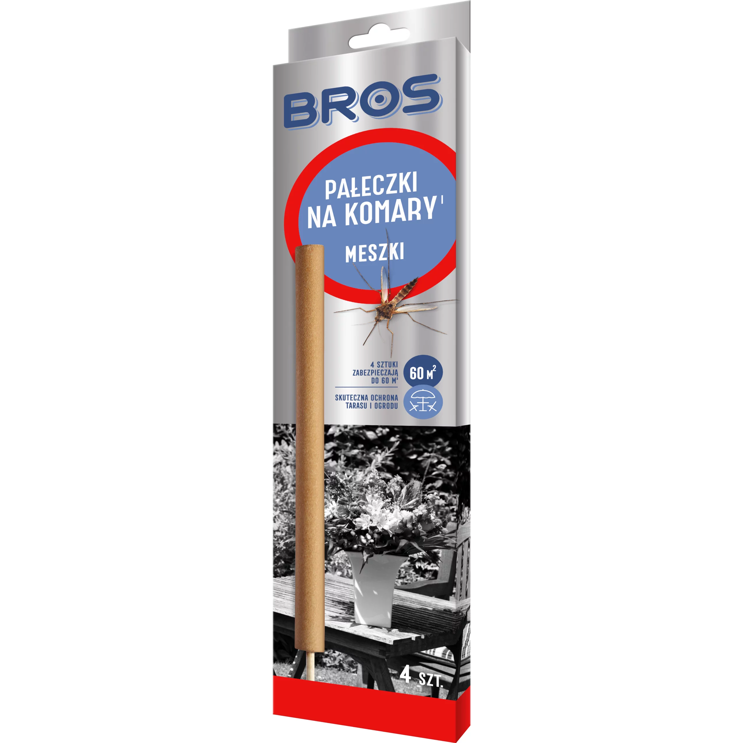 Zdjęcie produktu Pałeczki Bros na komary 4 szt (595-006)