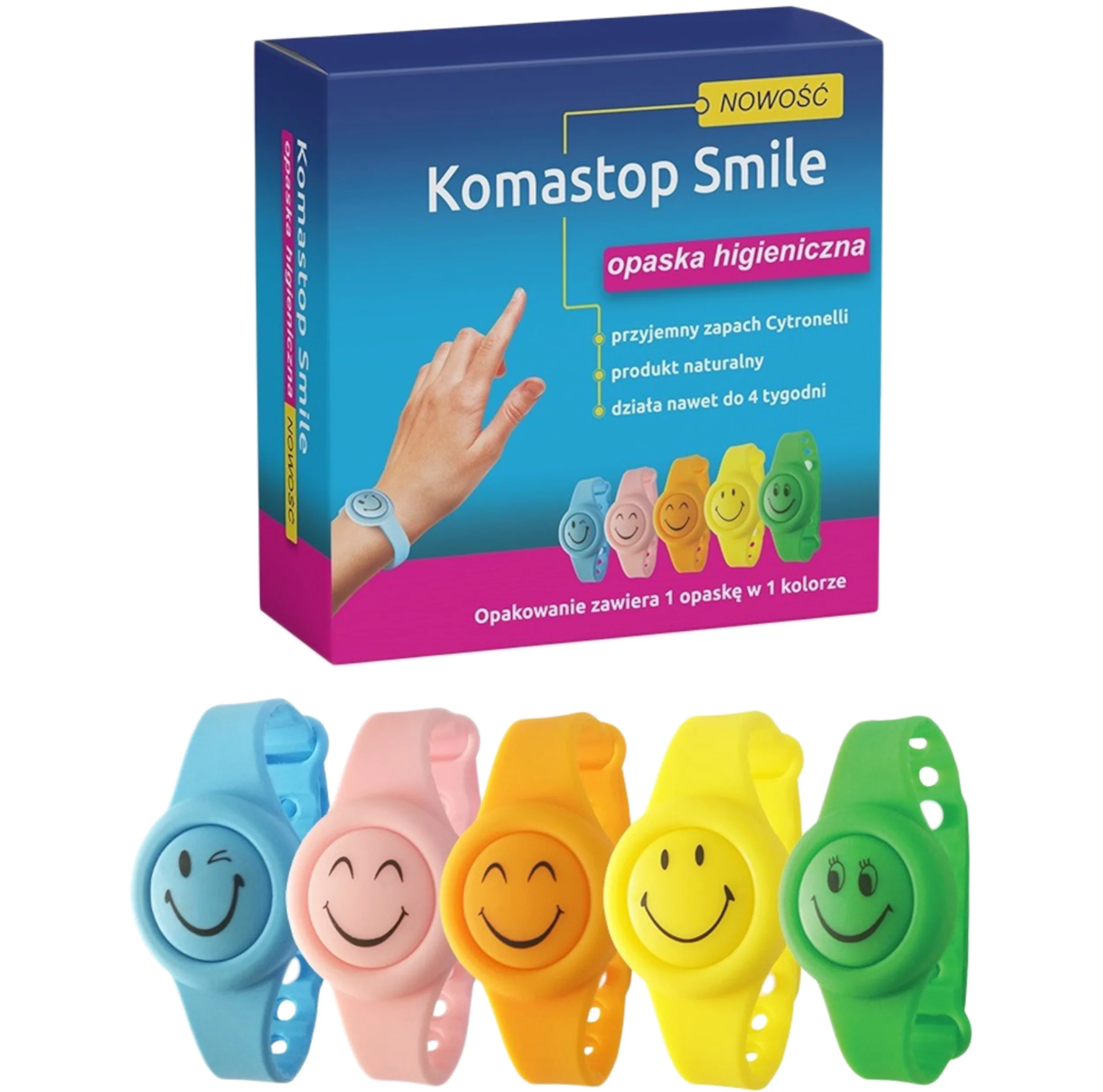 Zdjęcie produktu Opaska higieniczna Komastop smile (604-001)