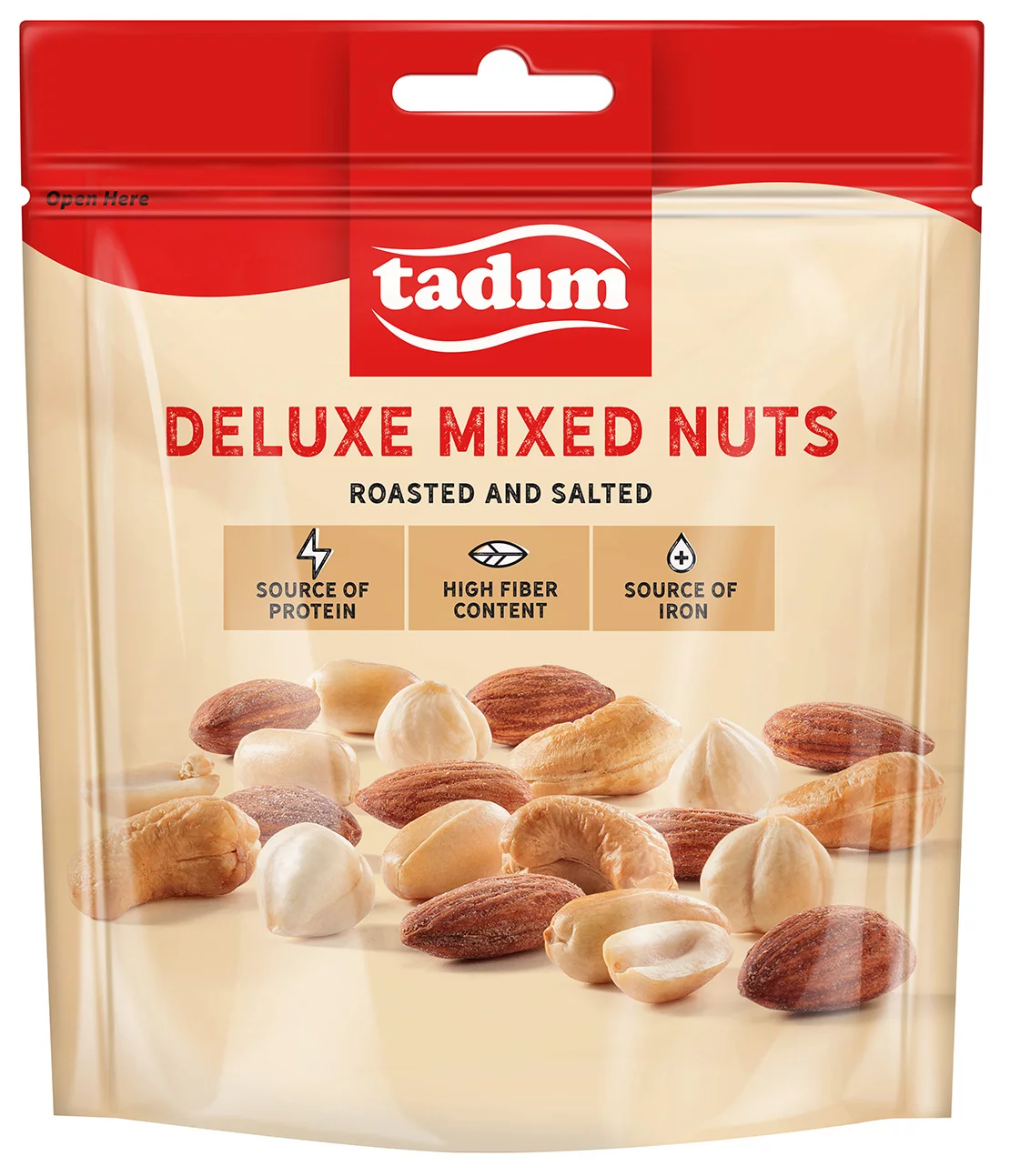 Zdjęcie produktu Mieszanka orzechów Tadim Deluxe 75 g (617-016)