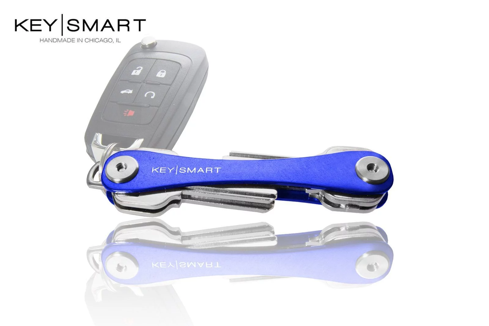 Zdjęcie produktu Organizer do kluczy KeySmart Extended, niebieski