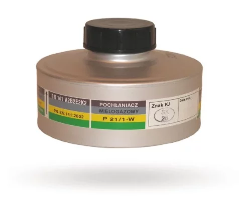 Zdjęcie produktu Pochłaniacz Maskpol P 21/1-W metalowy do masek MP21, MT-213, KO-1