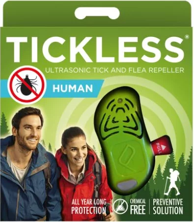 Zdjęcie produktu TICKLESS ultradźwiękowy na kleszcze, dla ludzi HUMAN, zielony
