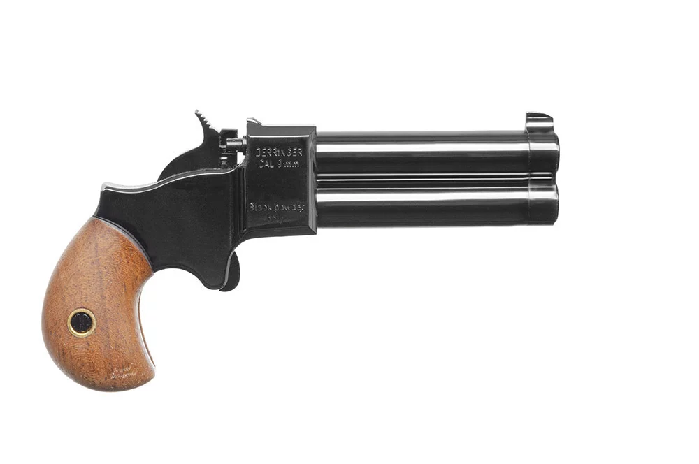 Zdjęcie produktu Pistolet czarnoprochowy Great Gun Derringer 3" czarny k.9 mm (SA1801)
