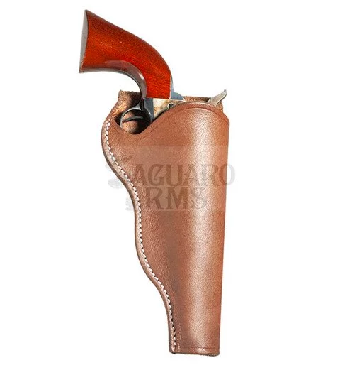 Zdjęcie produktu Kabura skórzana do rewolwerów brąz uniwersalna (SA2368)