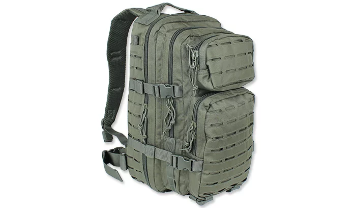 Plecak Mil-Tec Small Assault Pack 20 l. Laser Cut - Zielony OD - 14002601 
