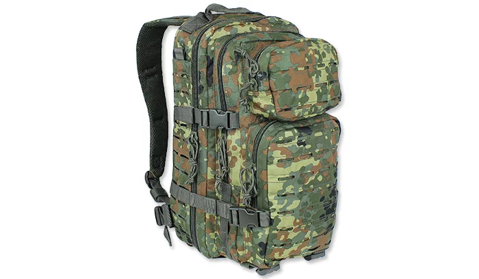 Zdjęcie produktu Plecak Mil-Tec Small Assault Pack Laser Cut - Flecktarn - 14002621