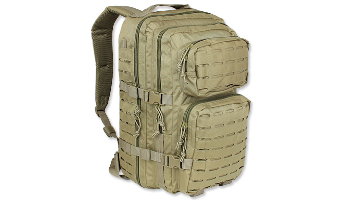 Фото - Рюкзак Sturm Plecak Mil-Tec Large Assault Pack Laser Cut - Coyote Tan - 14002705 