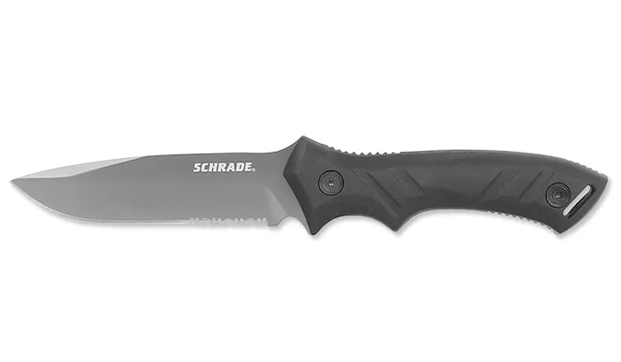 Zdjęcie produktu Nóż Schrade Partially Serrated Drop Point Fixed Blade - SCHF31S