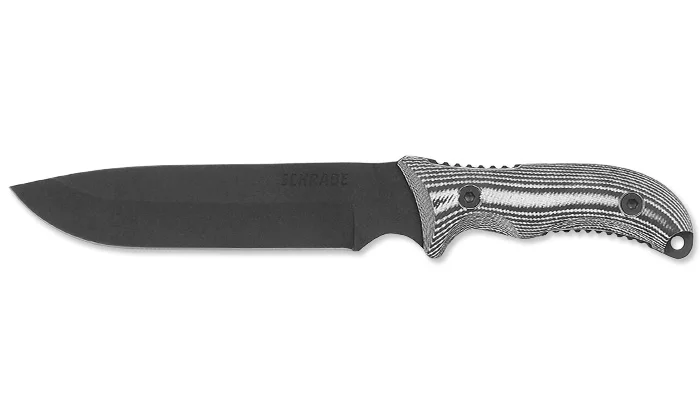 Zdjęcie produktu Nóż Schrade Frontier Drop Point Fixed Blade - Micarta Handle - SCHF37M 