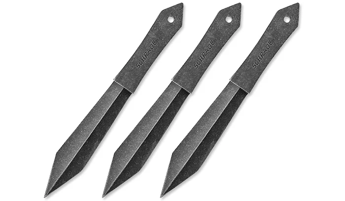 Zdjęcie produktu Noże do rzucania Schrade 10'' Throwing Knife Set - 3 szt. - SCTK3CP 