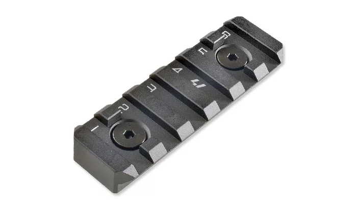 Szyna LINK KeyMod &amp; M-Lok Rail 6 Slots - Czarny - Strike Industries