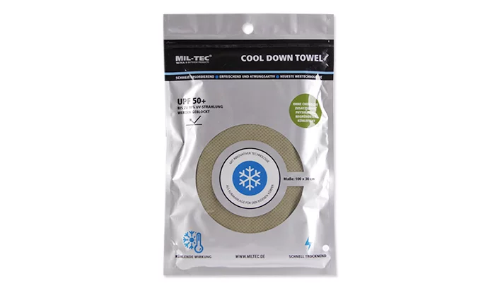 Chusta chłodząca Mil-Tec Cool Down Towel - Zielony OD - 16024200