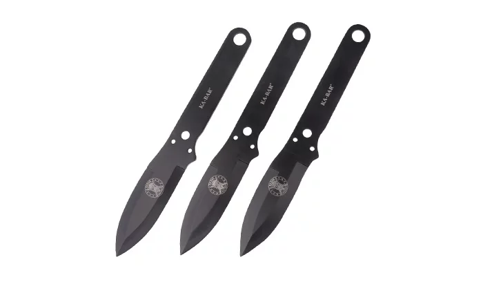 Zdjęcie produktu Zestaw noży do rzucania z pokrowcem KA-BAR 3 szt. 