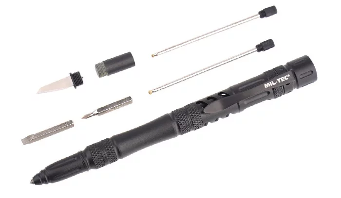 Zdjęcie produktu Długopis taktyczny Mil-Tec Pro - Czarny - 15990200