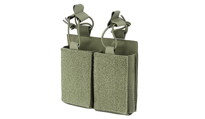 Zdjęcie produktu Ładownica otwarta podwójna Mil-Tec AR-15 - Zielona OD - 13496201