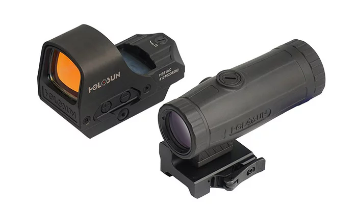 Zestaw Kolimator 510C &amp; Powiększalnik HM3X - Holosun