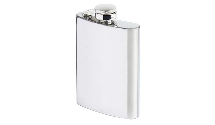 Zdjęcie produktu Piersiówka Mil-Tec - 110 ml - Srebrna - 14520018-004