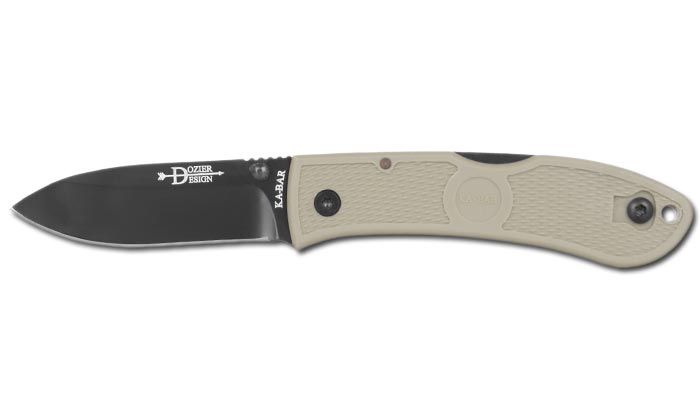 Nóż KA-BAR Dozier Folding Hunter Coyote Brown