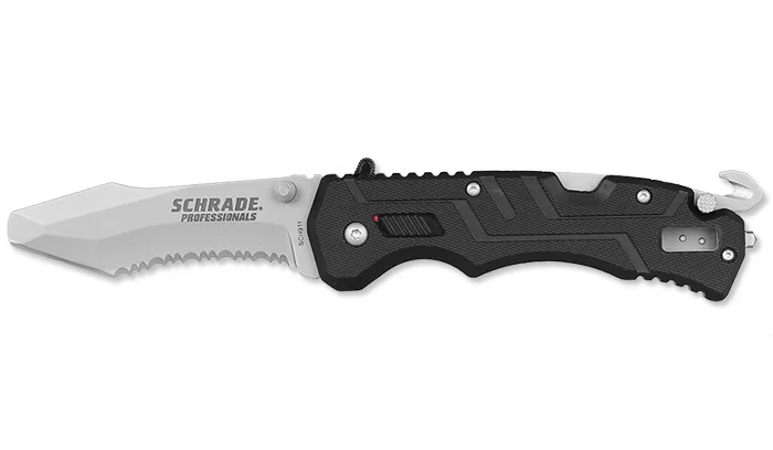 Zdjęcie produktu Nóż Schrade M.A.G.I.C. Assisted Opening - Re-Curve Clip Point - SCH911