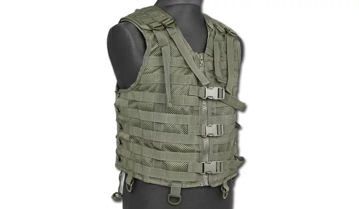 Zdjęcie produktu Kamizelka Modułowa Mil-Tec Zielona OD 13461001