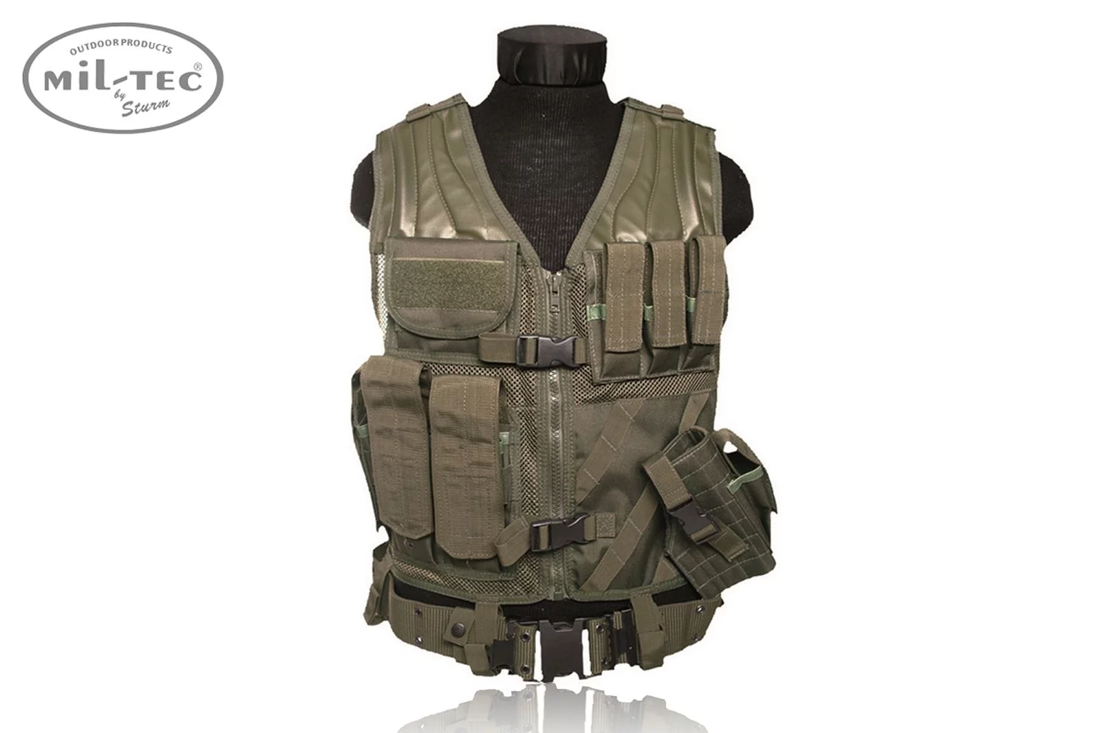 Zdjęcie produktu Kamizelka Taktyczna Mil-Tec - USMC - Zielony OD