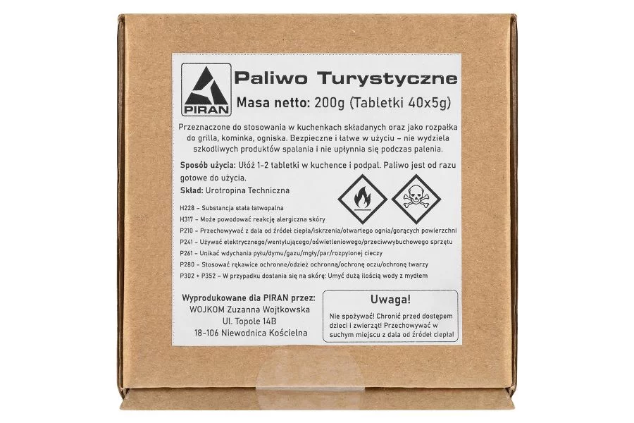 Zdjęcie produktu Paliwo turystyczne Piran 200g S TigerWood (TW.PTS)