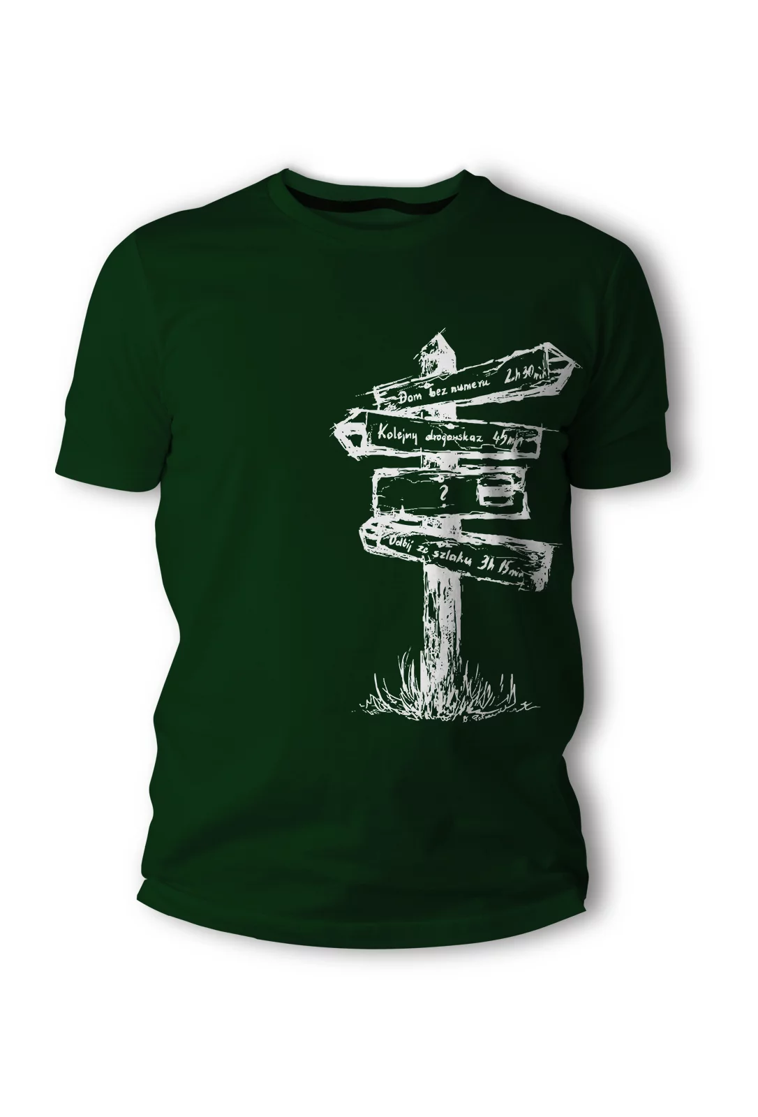 Zdjęcie produktu Koszulka Tigerwood Drogowskaz Zielona (TW.DROG-GRN.H)