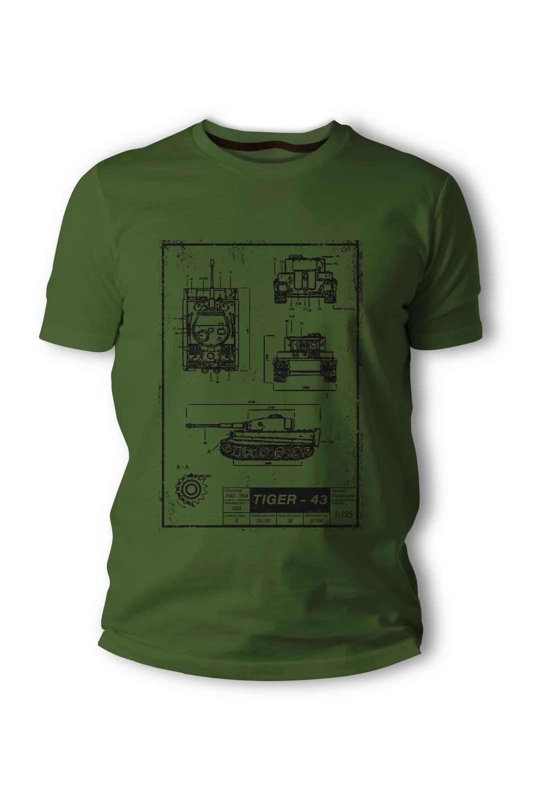 Zdjęcie produktu Koszulka Tigerwood Tech Tank Oliv (TW.TECHTANK-OLIV.H)