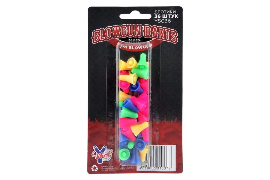 Zdjęcie produktu Strzałki-lotki do dmuchawki Azteca Y-Shot