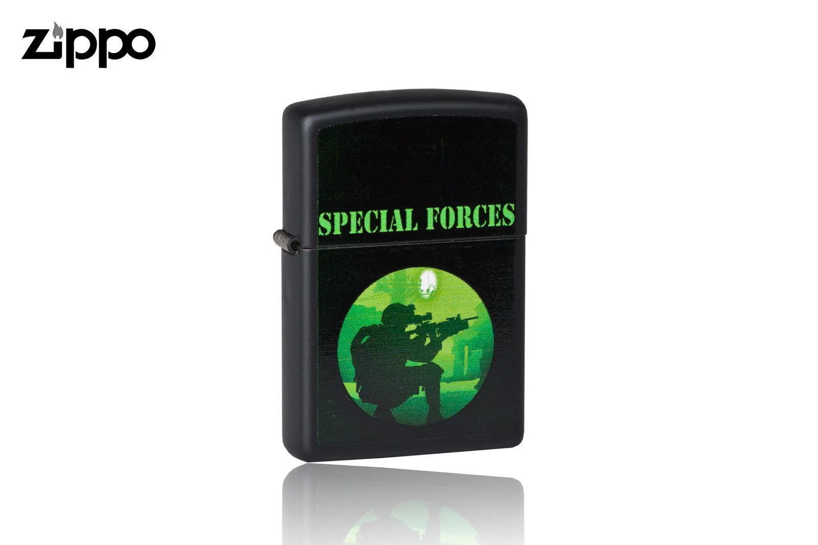 Zdjęcie produktu Zapalniczka Zippo Snajper, Black Matte