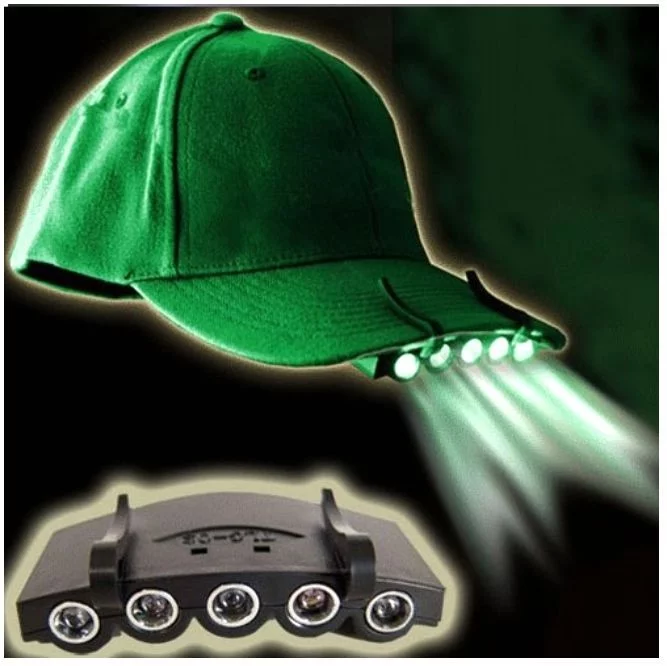 Zdjęcie produktu Latarka na czapkę z daszkiem