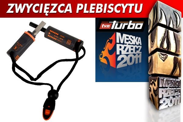 Męska Rzecz 2011 - zwycięzcą Krzesiwo Bear Grylls Firestarter