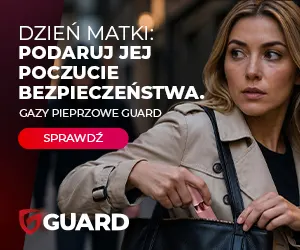 Dyskretne gazy Guard dla kobiet