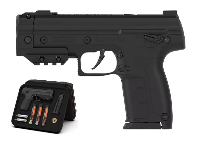 Pistolet na kule gumowe i pieprzowe BYRNA SD XL BLACK k.68 CO2-12g Pistolet na kule gumowe i pieprzowe BYRNA SD XL BLACK k.68 CO2-12g