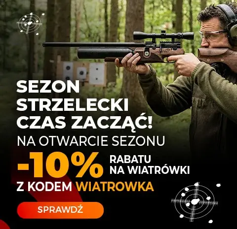 SEZON STRZELECKI Z KODEM WIATROWKA -10%