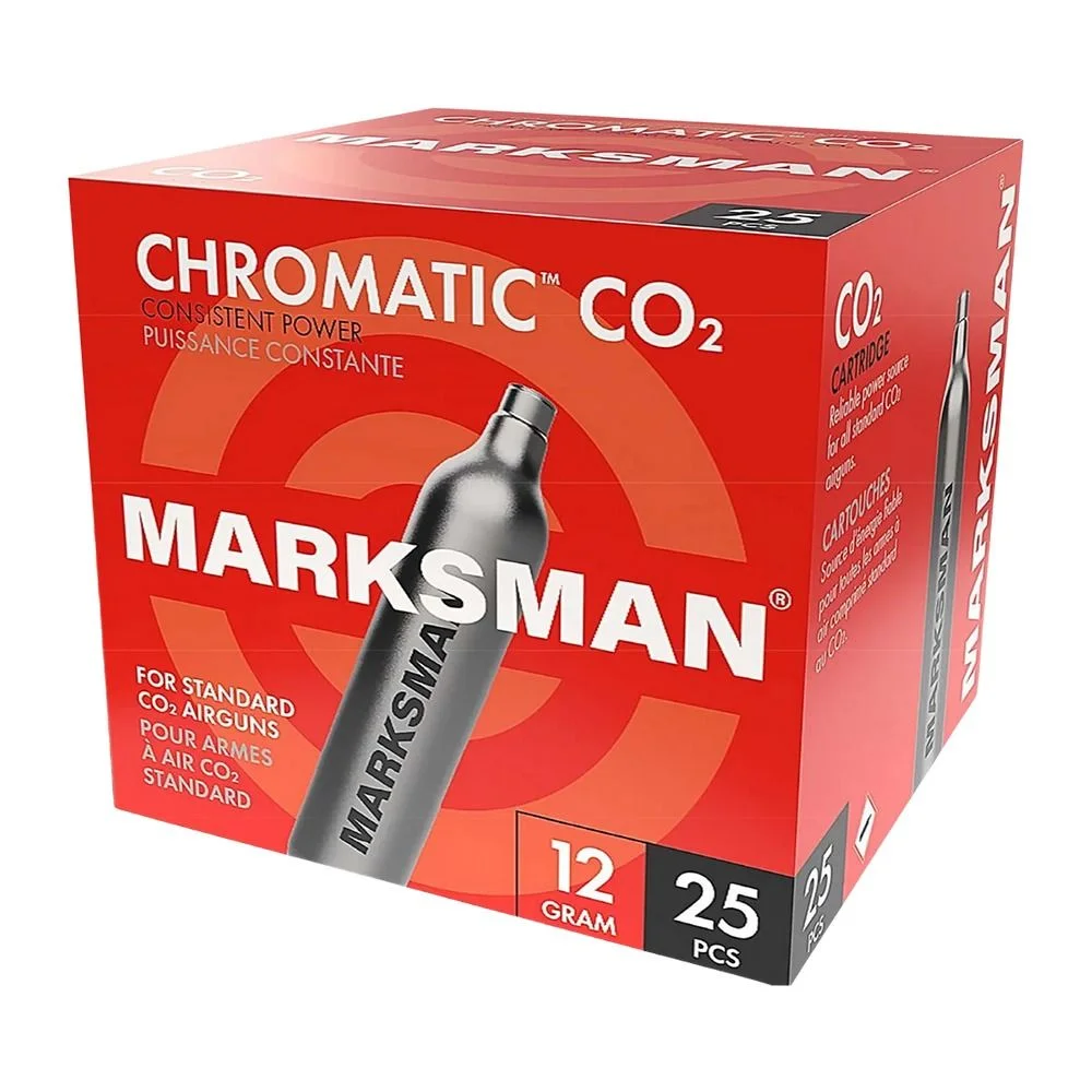 Kapsuły CO2 Marksman 12 gr - paczka 25 sztuk